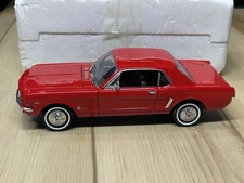 1/24 Welly 1964 1/2 Red Ford Mustang Hardtop