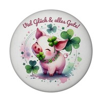 GlüCksschwein Magnet Mit FlaschenöFfner Rund