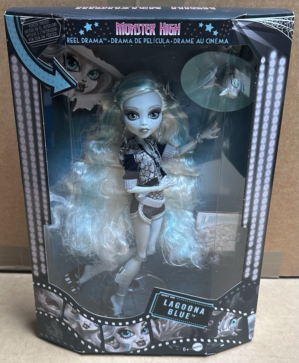 Monster High Lagoona Blue Reel Drama Fashion Doll *IN HAND*