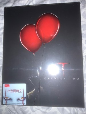 IT : CHAPTER TWO / HDZETA 4K UHD Steelbook - Factory Sealed *** NO DISC ***