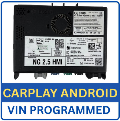 VIN Program HMI 2016 Suburban Human Machine Interface 2.5 Non-NAV 84089007