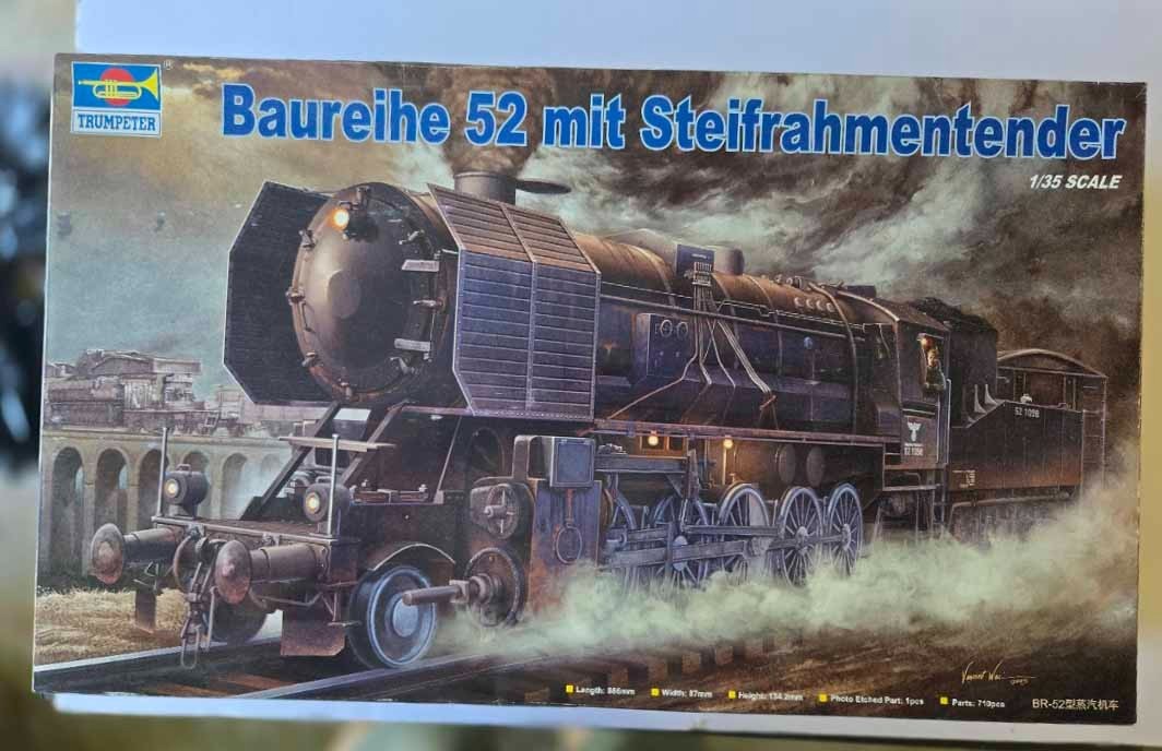 その他 Baureihe 52 mit Steifrahmentender 1/35 Trumpeter 1:35 Baureihe 52 Mit Steifrahmentender BR-52 00210
