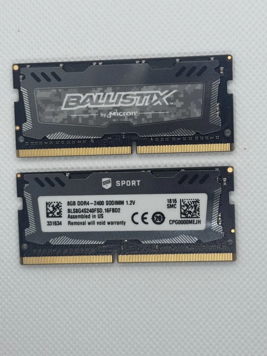 Ballistix Computer PC4-19200 (DDR4-2400) Bus Speed Memory (RAM