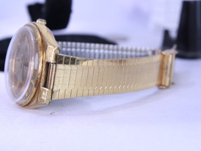 RARE Vintage Seiko Quartz SQ 1970s Chocolate/Amber Gold Watch 7546