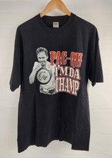 Manny Pacquiao T Shirt Mens 2XL Black Short Sleeve Crewneck Graphic Print I'm Da