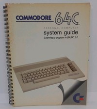 Vintage 1986 Commodore 64C Personal Computer System Guide - 1st Printing