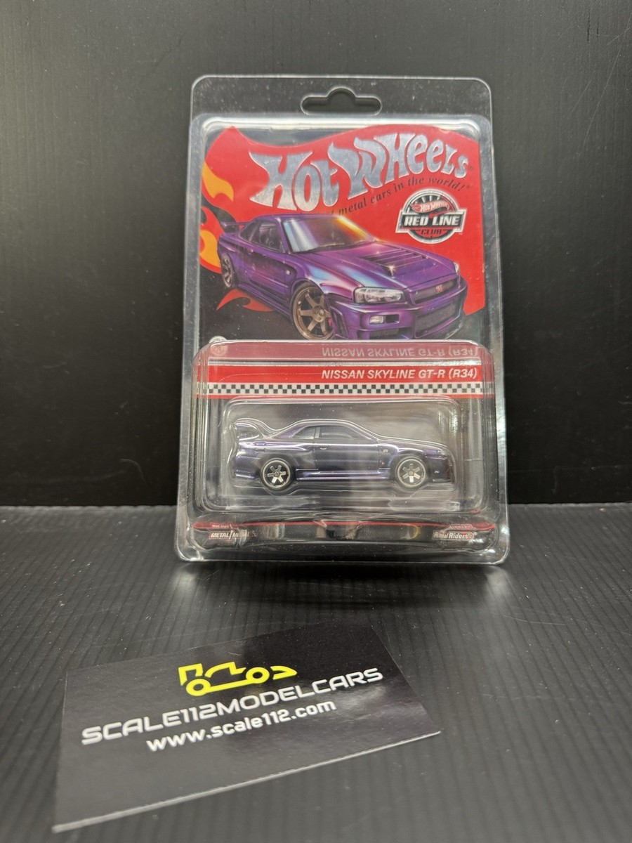 ホットウィール RLC スカイライン GT-R R34 カメレオン ホットウィール RLC 2024 Exclusive Nissan Skyline GT-R R34 パープル