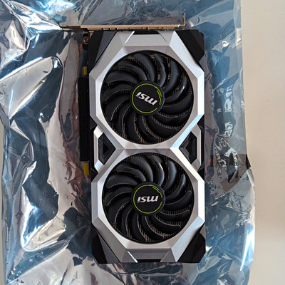 MSI NVIDIA GeForce RTX 2060 Super  GrafikkartDual-Fan Lüfter+ASUS Box