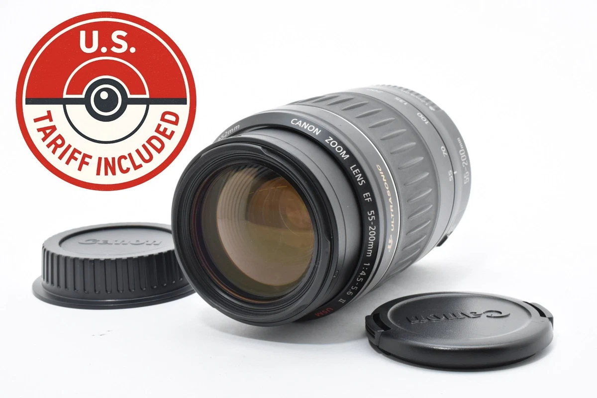 Canon EF Zoom 55-200mm Focal Camera Lenses for sale | eBay