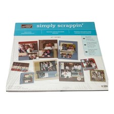 Stampin' Up AT HOME 12" X 12" NEW Simply Scrappin' Kit Item 107456 NIP