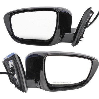 Mirrors Set Power Glass Fits 2015-2016 Nissan Murano