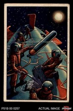 1951 Bowman Jets Rockets and Spacemen #9 Repairing Rocket in Flight 2 - GOOD
