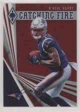 2019 Panini Phoenix Catching Fire Red 201/299 N'Keal Harry #2 13c1