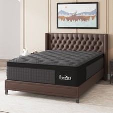14" Twin Full Queen King Size Mattress in a Box Hybrid Pocket Spring Memory Foam