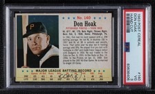 1963 Post Don Hoak #140 PSA 3 7xr