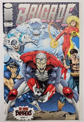 Brigade Vol 2 #1 Image Comics May 1993 Blood Brothers Part 1 Rob Liefeld