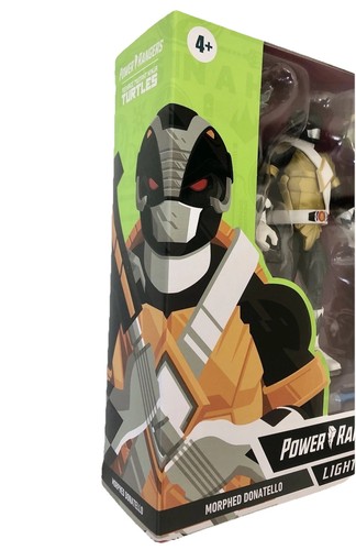 Power Rangers Teenage Mutant Ninja Turtles Lightning Donatello Leonardo Hasbro - Picture 3 of 9