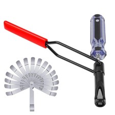 Valve Lash Adjustment Tool 10mm W Angled Feeler Gauge For Honda Nissan Toyota