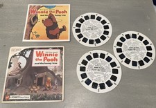 Disney's Winnie the Pooh and The Honey Tree 3d View-Master 3 Reel Set vintage