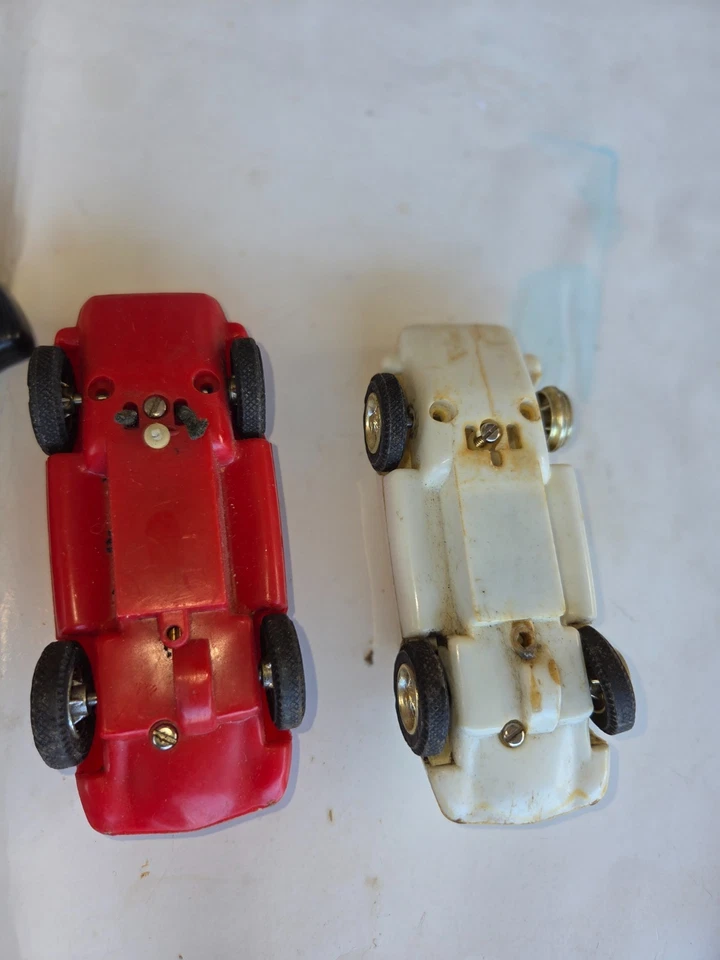 Three Eldon 1/32 Scale Slot Car Speed Controllers and 2 slot cars Untested - Image 4 of 4