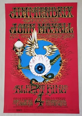 Original Jimi Hendrix Posters for sale | eBay