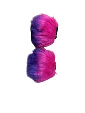 Pink Purple Hand Fur Arm Cuff Fluffy Costume Fuzzy Hand Warmer Wristband Women