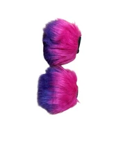 Pink Purple Hand Fur Arm Cuff Fluffy Costume Fuzzy Hand Warmer Wristband Women