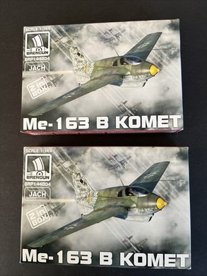 Lot Of 2 1/144 Me-163 B Komet  [Germany] #144004 : BRENGUN New