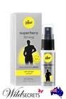 NEW Pjur Superhero Strong Male Delay Spray (20ml), Mens Sexual Aids