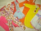 Vtg Barbie 70s 80s Doll Clothes PAJAMA Lot Clone & Handmade w/ Robes