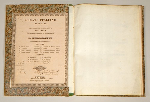 Saverio MERCADANTE / Serate Italiane Raccolta di Otto Ariette e quattro Duetti - Picture 5 of 5