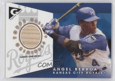 2005 Topps Gallery Originals Relics Angel Berroa #GO-AB e2e
