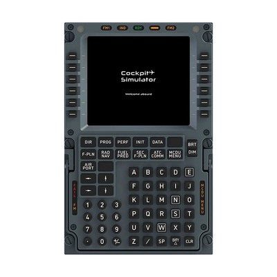 Original A320 MCDU Full Metal Flight Simulator Kit Accessories for Cockpit Games
