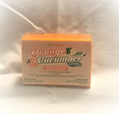 premium glutathione soap skin magical 1 Bar Skin Magical Orange Cucumber Premium Rejuvenating Face and Body Soap  US