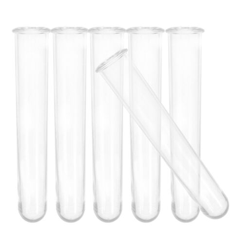 6 Pcs Hydroponic Vase Test Tube Plant Propagation Tubes Vases for Plants Flower