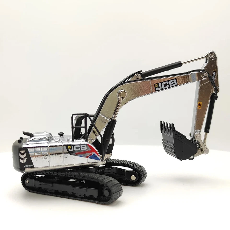 1:76 Scale 76JS002 JCB JS220 Tracked Excavator Machine Car Alloy Car Model - Image 2 of 4