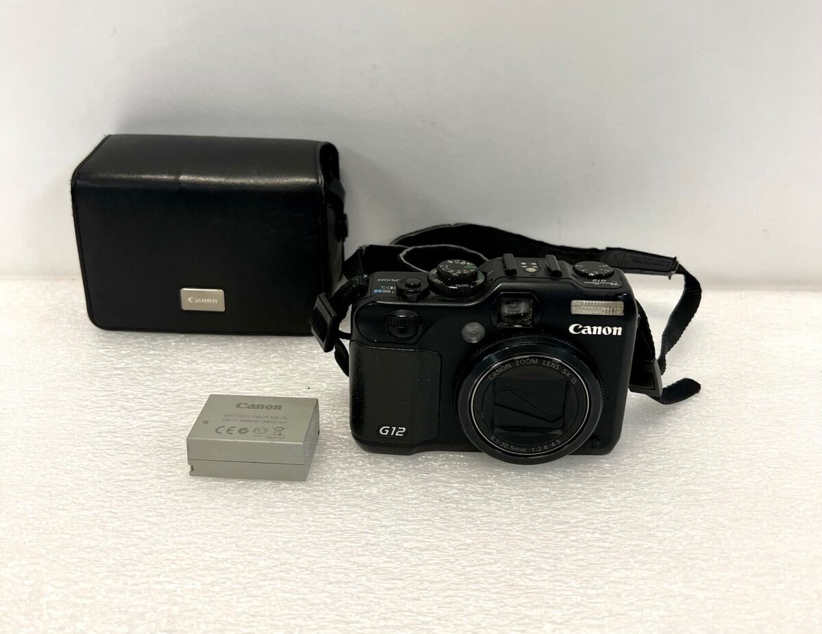 Canon PowerShot G12 10.0MP Digital Camera - Black for sale Canon PowerShot G12 10.0MP Digital Camera - Black for sale