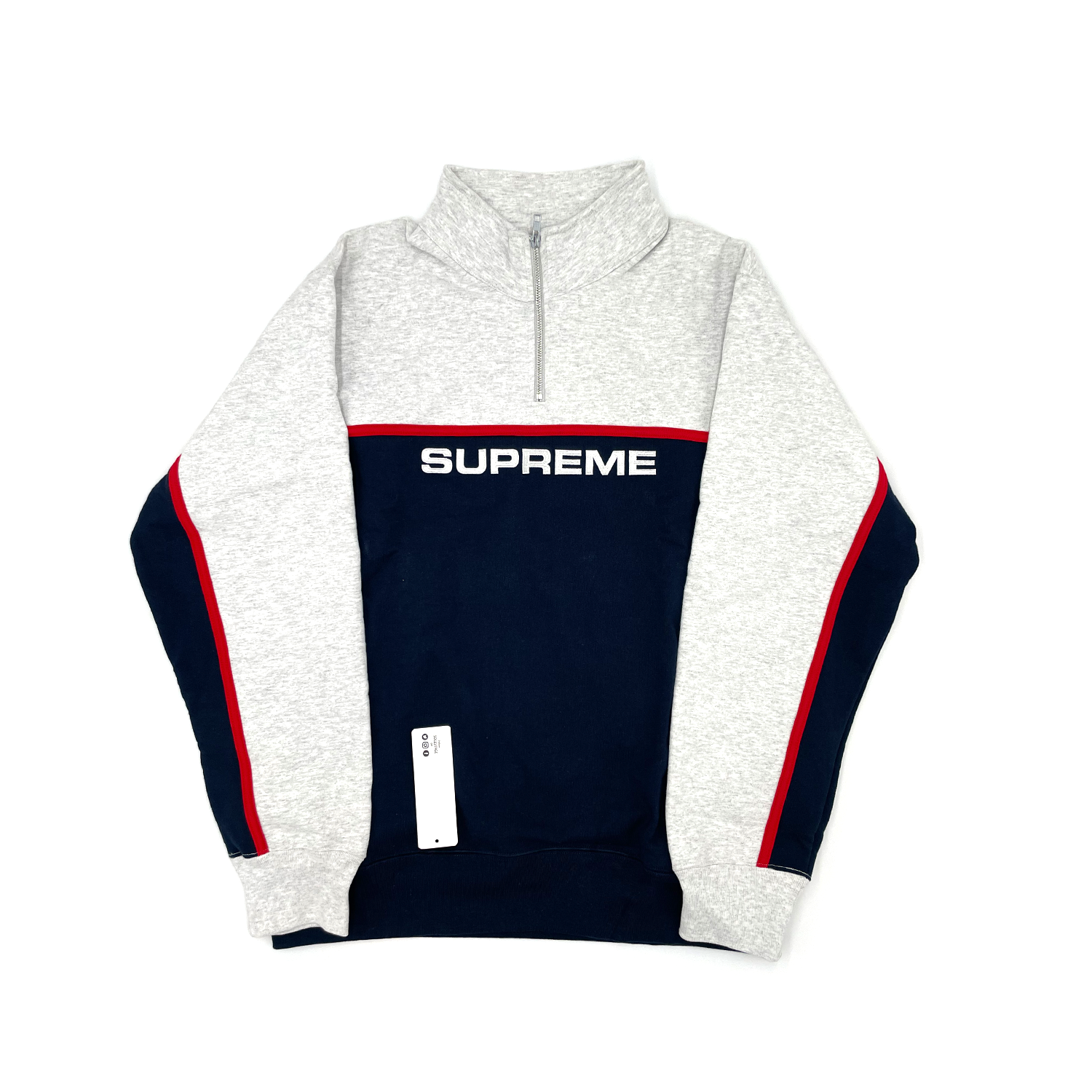 Supreme jacquard athletics half zip sサイズ - 通販 - csa.sakura.ne.jp