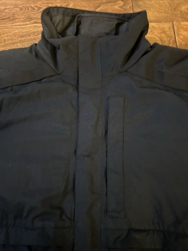 The North Face Mens Large Ski Jacket Double Layer Blue Coat w/ Side Ventilation - Picture 3 of 11