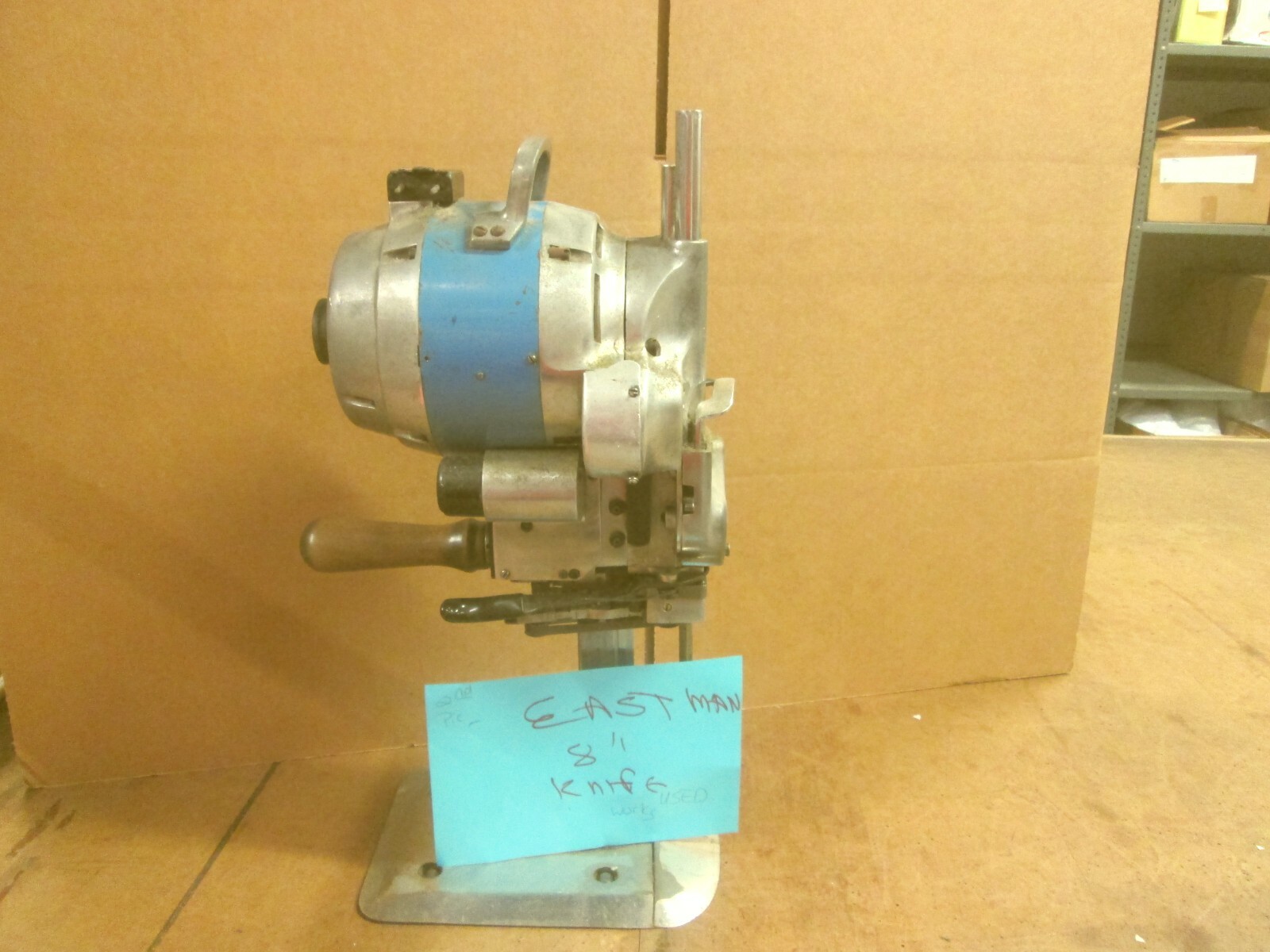 8" Blade Cloth Cutting Machine Similar To Eastman Brand Used Works