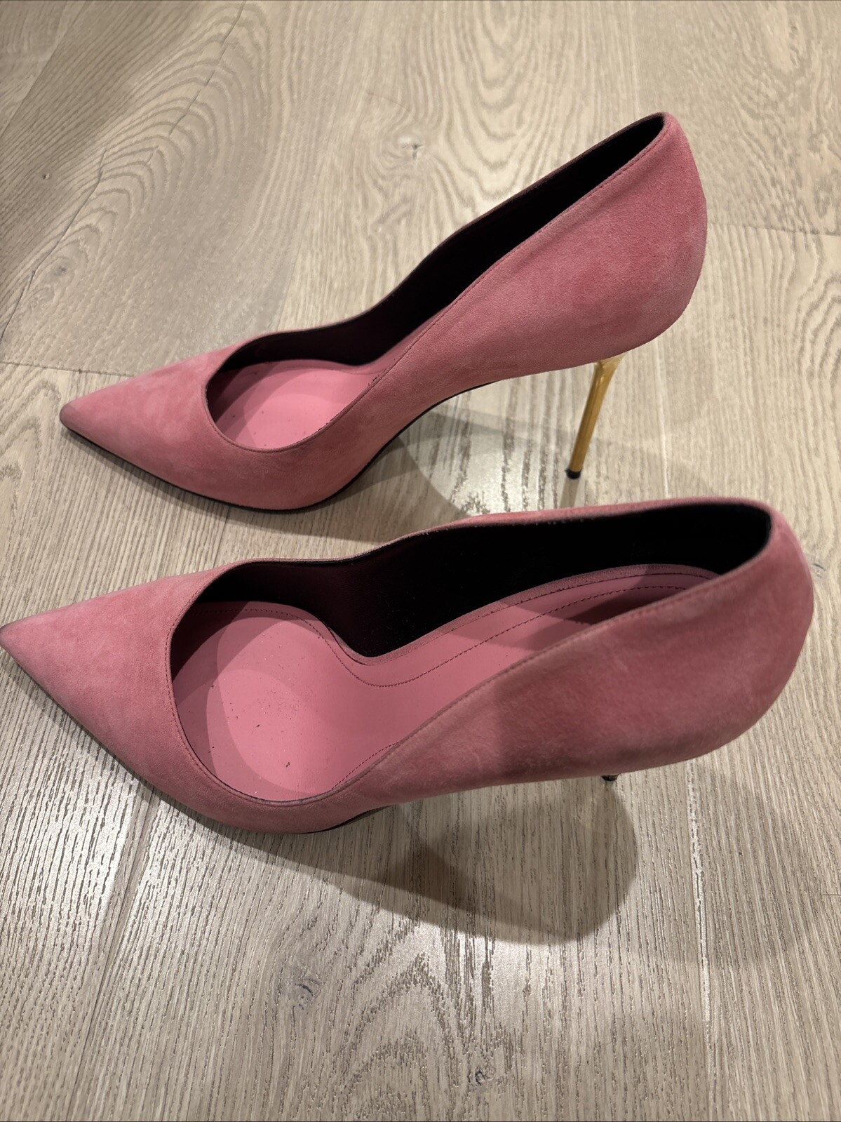 Balmain Ruby Pointed-Toe Pumps In Pink | eBay