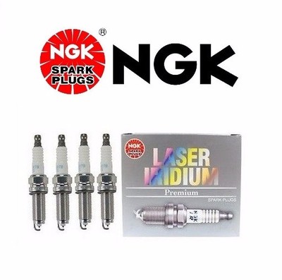 4-Pieces NGK ILZKR7B11S Recommended Laser Iridium Spark Plugs for Acura Honda