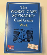 The Worst-Case Scenario Card Game Work Edition University Games