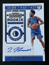 2019-20 CONTENDERS JOSH REAVES ROOKIE TICKET AUTO RC #154 DALLAS MAVERICKS