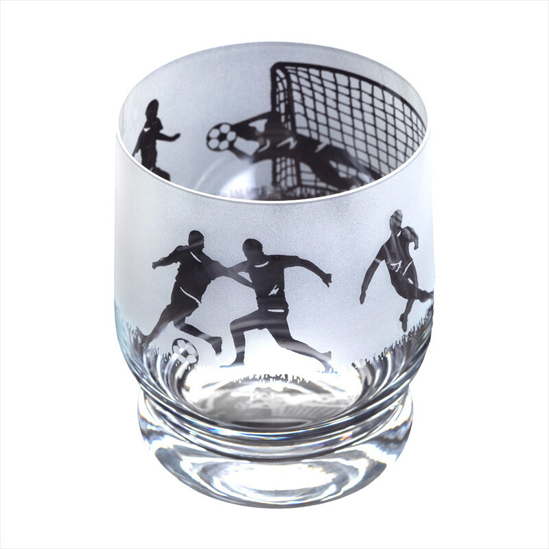 Dartington Crystal Aspect Football Tumbler