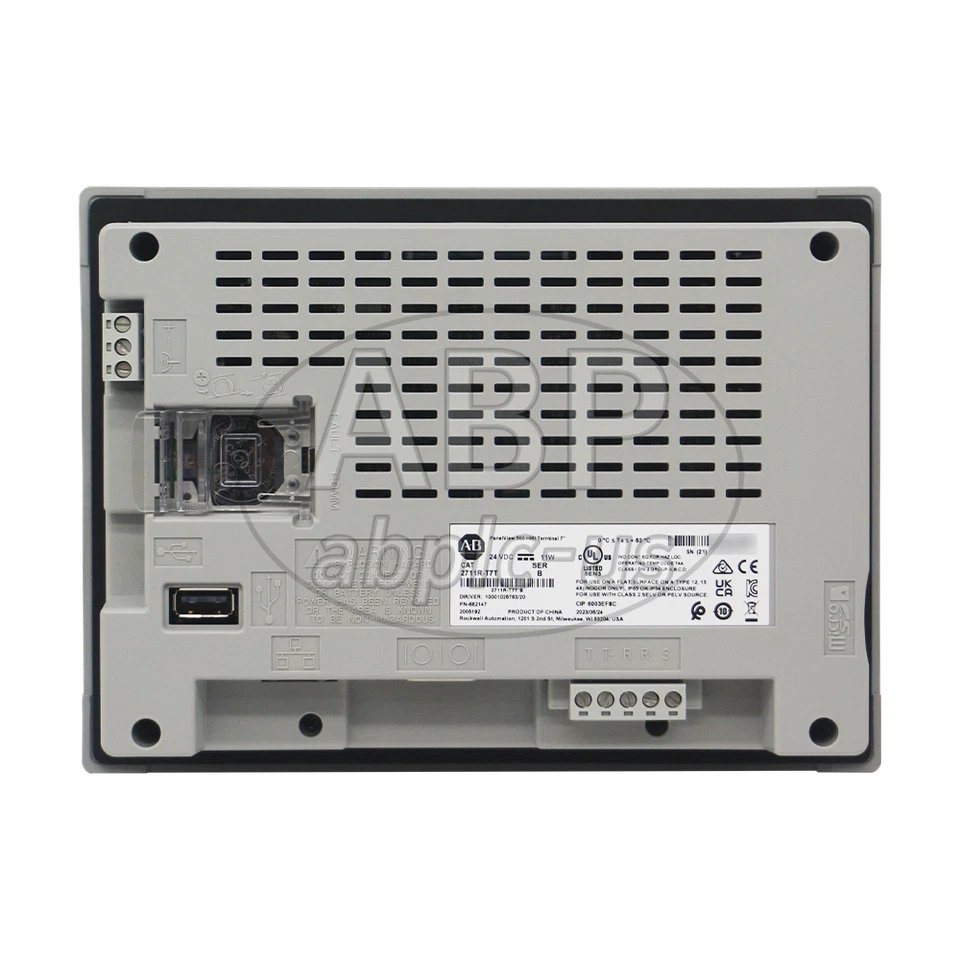 Nuevo Allen-Bradley 2711R-T7T PANELVIEW 800 TERMINAL HMI de 7 pulgadas Foto 3 de 3