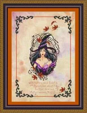 RL52 "BEWITCHED" by Passione Ricamo Chart in PDF file  with Complete Materials