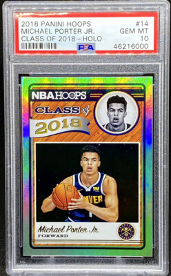 PSAサインルーキーMICHAEL PORTER JR RC HOLO AUTO Psa Sign Rookie Michael Porter Jr Rc Holo Auto | eBay