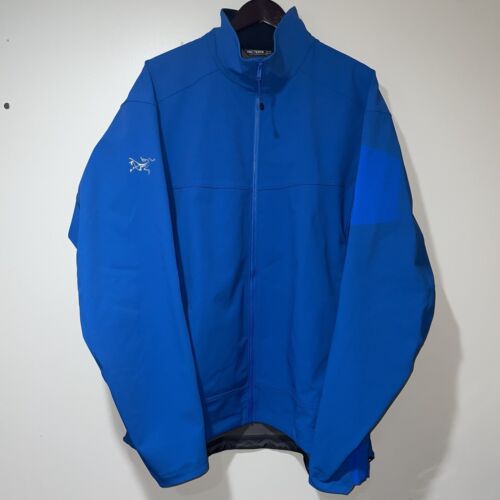 Arc’teryx Epsilon LT Men’s Zip Up Jacket Size XXL Blue Softshell shell jacket - Picture 1 of 6