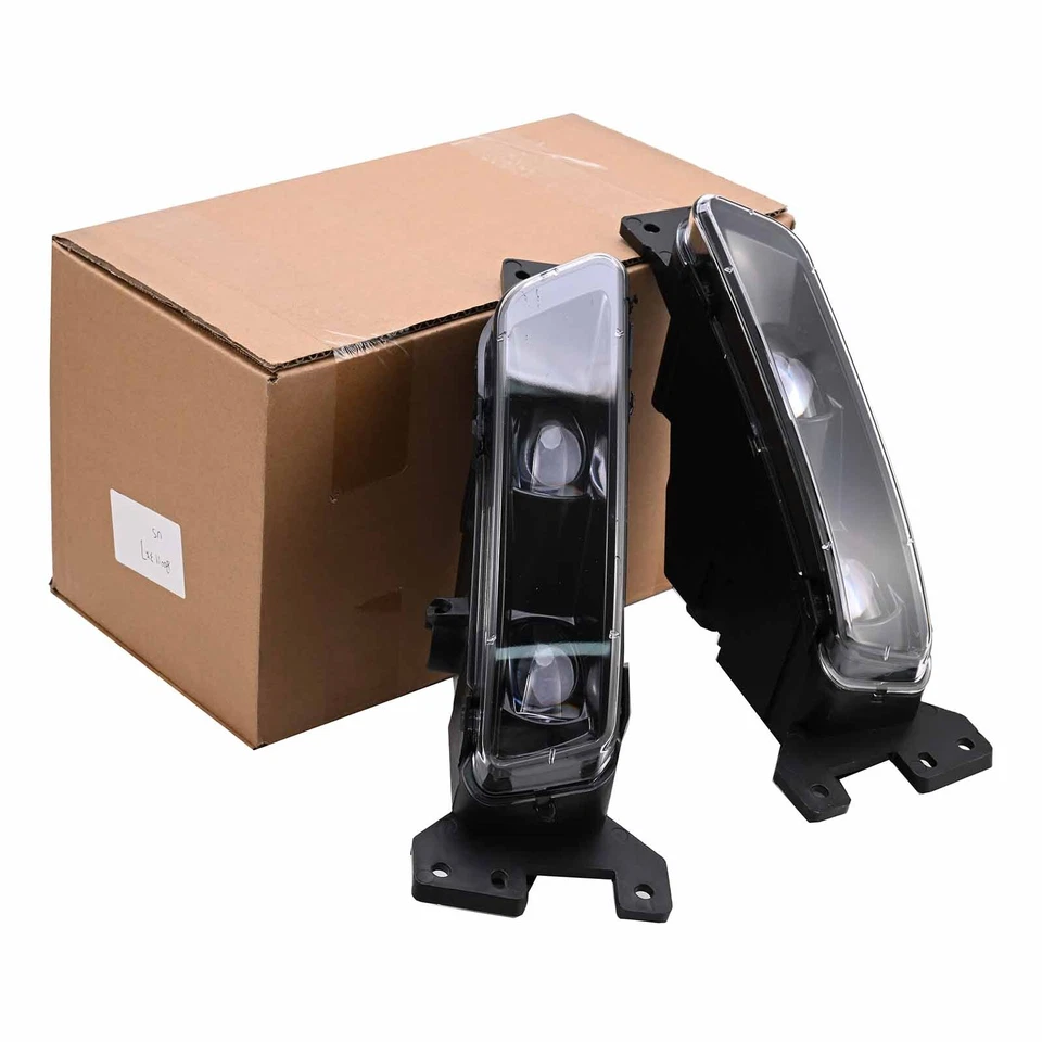 Par de faróis de neblina parachoque LED DRL lâmpada de direção para Dodge Durango SRT 2018-2022 2023 - Imagem 2 de 4